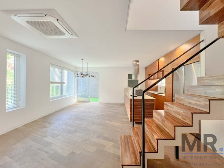 Modern villa with open living space